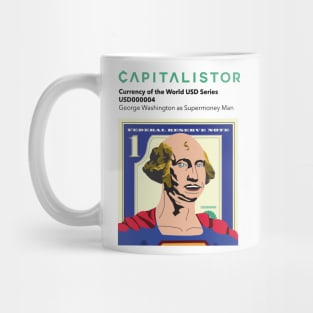 USD000004 - George Washington as Supermoney Series 2 Mug